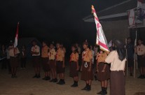 Pelantikan Pramuka Penggalang SMPK Widyatama, Batu