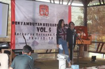 Penyambutan Keluarga Baru-KMK FISIP Universitas Brawijaya Malang 2015