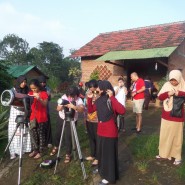 Pengamatan Gerhana Matahari Sebagian di Dusun Sahabat Alam 2016